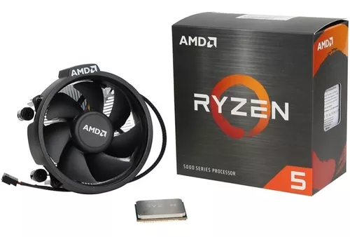 Processador AMD Ryzen 5 5500 3.6GHz 4.2GHz Max Turbo Cache 16MB AM4 Sem Vídeo