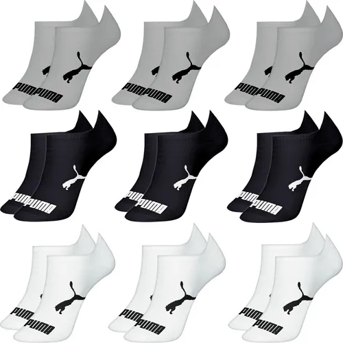 Kit 9 Pares Meias Puma Sapatilha Cano Baixo Algodão Original
