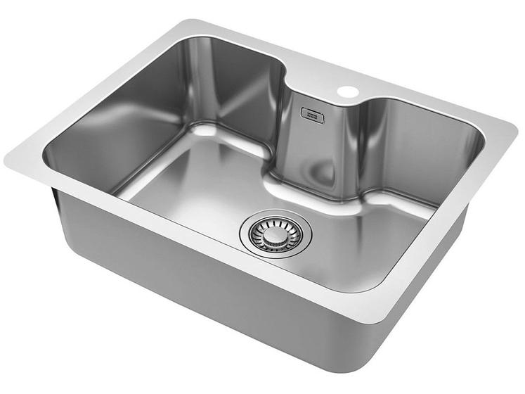 Cuba Simples de Sobrepor para Cozinha Franke Inox - Retangular 54,5 x 41,5cm Pratica Bell