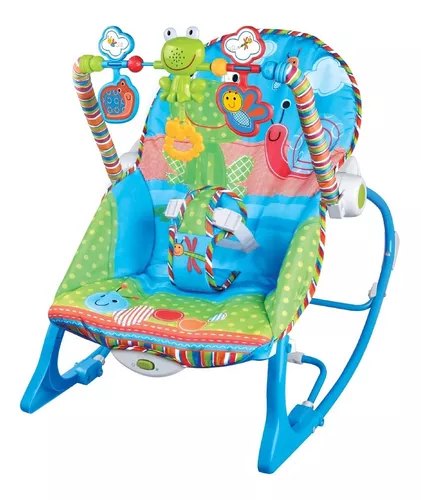 Cadeira De Descanso Musical Funtime Maxi Baby Vibratória