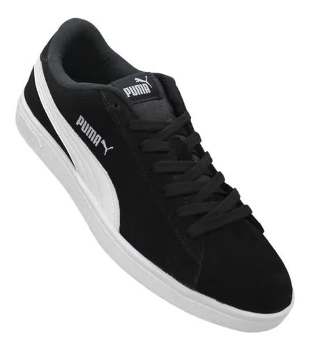 Tênis Puma Smash V2 Unissex - Preto