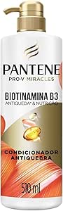 Condicionador Pantene PRO-V Miracles Antiqueda & Nutrição Biotinamina B3 510ml