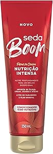 Seda Boom Condicionador Infusão de Óleos-Nutritivos Argan, Jojoba e Rícino 250ml