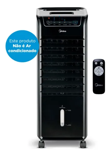 Climatizador De Ar Frio Midea Preto