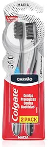 COLGATE Escova Dental Colgate 360º Preto Pacote Com 2 Unidades
