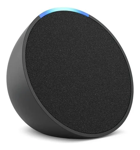 Caixa De Som Amazon Echo Pop C2h4r9 Comando Voz Preto
