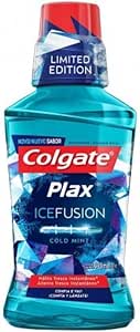 Colgate Enxaguante Bucal Plax Ice Fusion Cold Mint Promo Leve 500 Pague 300Ml