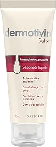 Dermotivin Sabonete Líquido Facial Para Acne Salix 70ml