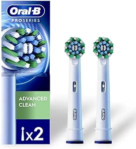 Oral-B Advanced Clean, Refil para Escova Eléctrica, 2 Unidades