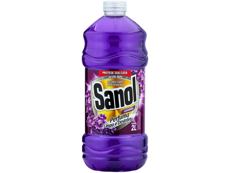 Desinfetante Líquido Sanol 2107 Concentrado Lavanda 2L