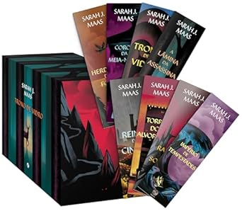 Box Trono de vidro - Novas capas