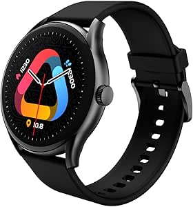 Relógio QCY GT S8 modelo WA23S8A Preto