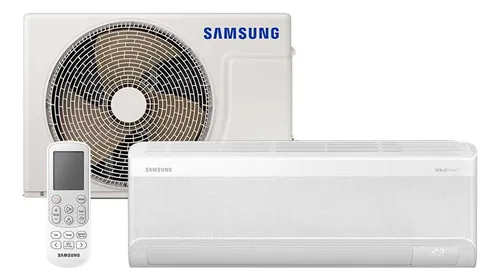 Ar-condicionado Split Samsung Inverter Windfree Ai 12.000 Btus Frio Sem Vento Ar12dyfaawknaz