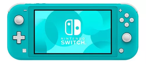 Console Nintendo Switch Lite 32gb Azul Turquesa Standard Tela 5,5'' Cor Azul-turquesa