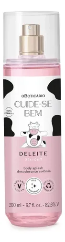 Desodorante Colônia Body Splash Deleite  200ml Vaquinha