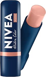 NIVEA Hidratante Labial Hidra Color 2 em 1 Nude 4,8g