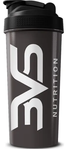 Coqueteleira / Shaker Preta - Academia 600ml - 3vs Nutrition
