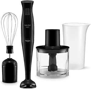 Mixer Vertical Turbo Chef Elgin 3 em 1 200W Preto 220v