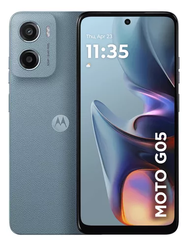 Smartphone Motorola Moto g05 - 128GB 12GB (4GB RAM + 8GB Ram Boost) e Camera 50MP com AI Bateria de 5200 mAh Tela 6.7" com Superbrilho - Cinza