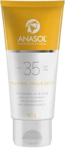 Protetor Solar Facial FPS 35 60g - Anasol
