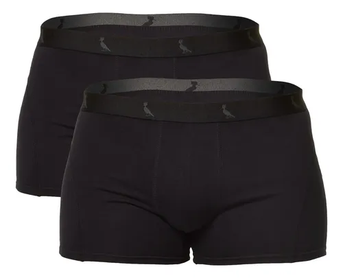 Kit 2 Cuecas Boxer Masculina Monocromatico Ii Reserva