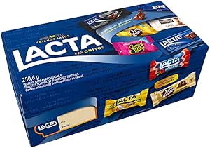 Lacta Favoritos - Caixa de variedades chocolates, 250,6g