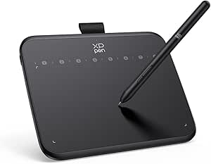 XPPen 2024 mesa digitalizadora Deco 640 6" com chave virtual