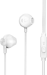Fone de Ouvido Philips com Microfone - Branco