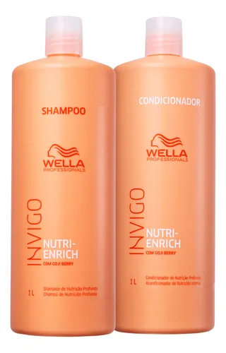 Kit Wella Invigo Nutri-enrich Salon Duo (2 Produtos) Blz