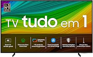 Samsung Smart TV 50" QLED 4K 50Q60D - Tecnologia de Pontos Quânticos, Design AirSlim