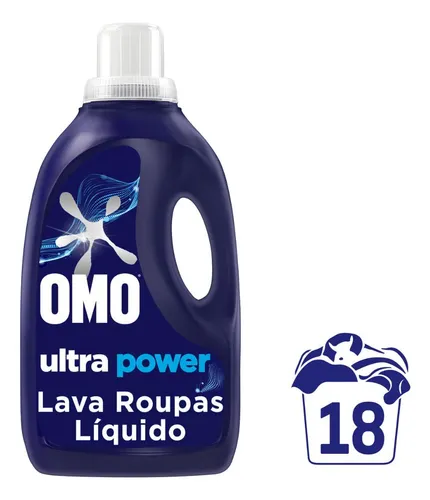 Detergente Líquido OMO Ultra Power 1,8 L