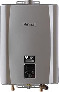 Rinnai E17-17 litros GN (Gás Natural) Prata - Aquecedor de Água a Gás Digital REU-E171 FEH