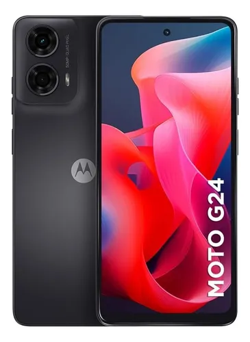 Smartphone Motorola Moto G24 4g 256gb 4gb Grafite + Ubook