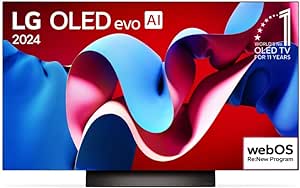 TV LG 55" Smart OLED 4K UHD OLED55C4PSA