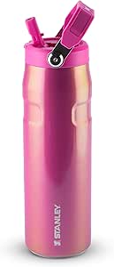 Garrafa Térmica Aerolight Flip Straw Dazzle Pink Shimmer | 710 ML