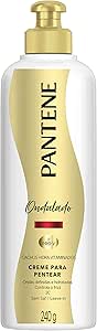 Pantene - Creme de Pentear Cabelo Ondulado, Cachos Hidra-vitaminados, Frizz Control, Cachos 2C, sem Sal, 240 ml
