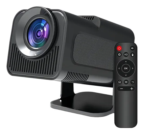 Projetor Hy320 Smart Tv Mini Cpuh713 Wifi6 4k 390ansi Android Cor Preto 110v/220v Davely