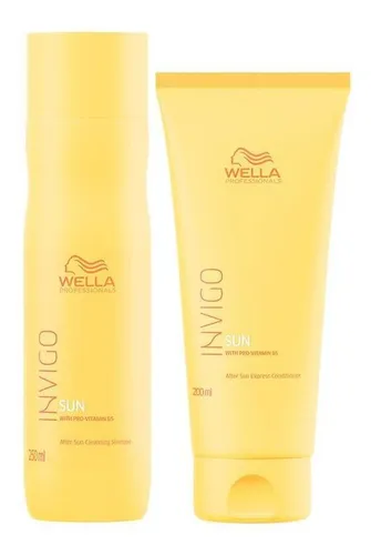 Kit Wella Professional Invigo Sun - Shampoo E Condicionador