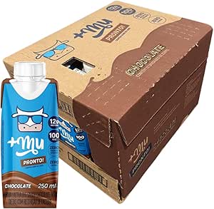 +Mu Bebida Proteica Láctea UHT Sabor Chocolate - Pack 12 unidades