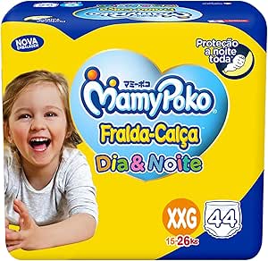 MamyPoko Fralda-Calça Dia&Noite Xxg 44 Unidades