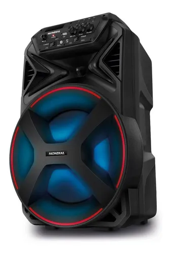 Caixa De Som Amplificada Bluetooth 250w Cm250 Cor Preto Mondial 127/220V
