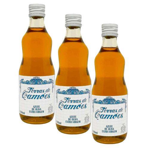 Kit Azeite Terras de Camões Extra Virgem Frutado 500ml 3 Unidades - Terras De CamÃµes