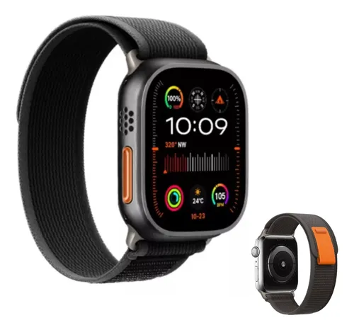 Smartwatch Ultra 3 Luxo Prova D'agua Amoled 2025 + 3 Brindes