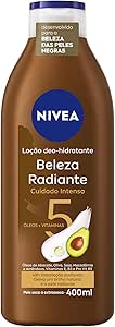 NIVEA Hidratante Desodorante Beleza Radiante Cuidado Intenso 400ml