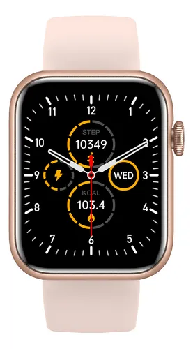 Smartwatch Positivo Watch Essential, Tela Ips 1.83, Monitoramento De Exercícios, Gerenciamento Da Saúde, Ligações, Assistente De Voz, Bateria 220mah Para Até 10 Dias - Rosé