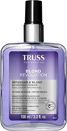 Truss Blond Revolution Impassable | Finalizador Impermeável para Cabelos Loiros | 100ml