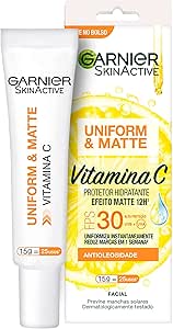 Hidratante Facial Efeito Matte FPS30 Garnier Uniform&Matte, 15G, Garnier, Branco