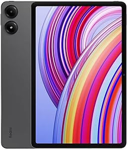 Xiaomi Redmi Pad Pro WiFi versão 12.1 Octa Core Global Rom 10000 mAh Bluetooth 5.3 8Mp Câmera dupla (cinza grafite, 256 GB + 8 Gb)