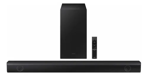 Soundbar Barra de som Samsung HW-b550 subwoofer wireless sem fio preta Bluetooth 2.1