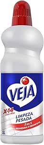 Veja Limpador X14 Limpeza Pesada 2Em1 Cloro Ativo 1 L 1L